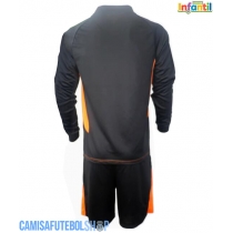 Camisa de time de futebol México Goleiro Replicas 1º Equipamento Infantil Copa America 2024 Manga Comprida (+ Calças curtas)